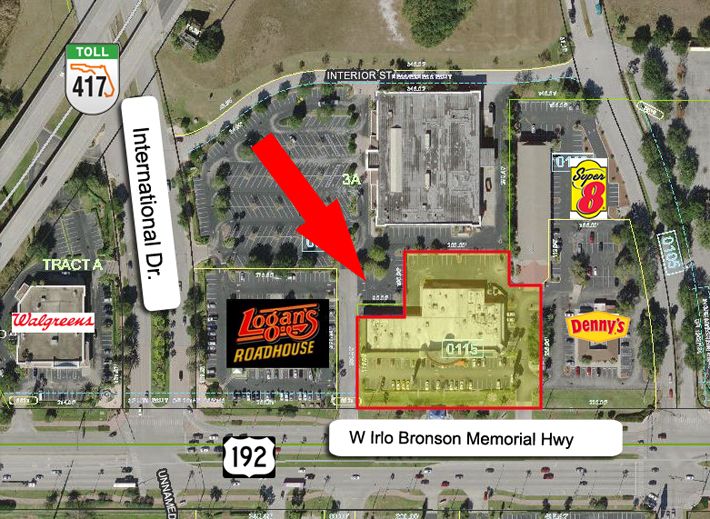 Holiday Trail Plaza: 5889 W Irlo Bronson Memorial Hwy, Kissimmee, FL 34746